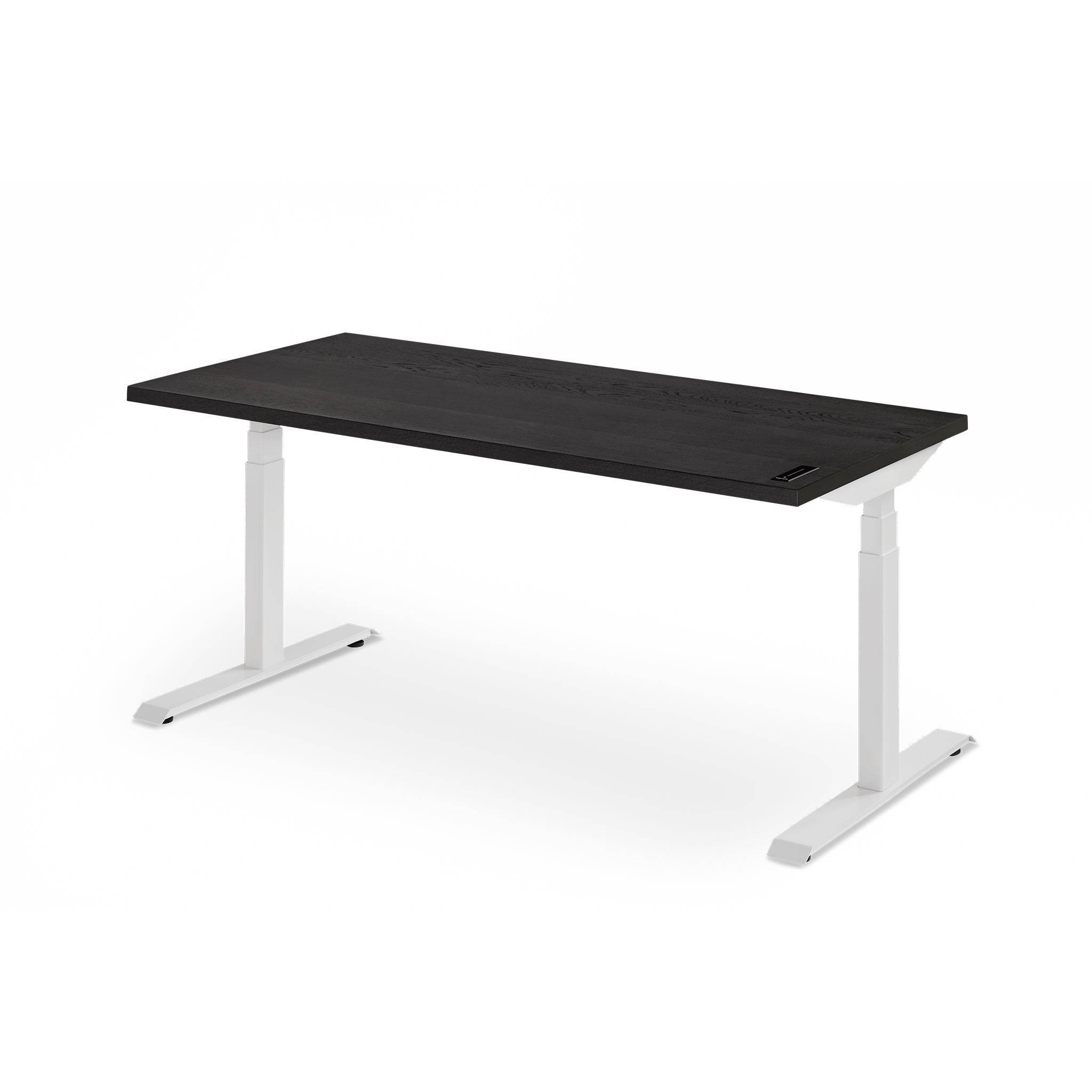 Sway Standing Desk - Black_Oak__White - Chêne_Noir__Blanc