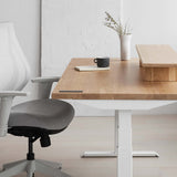 Sway Standing Desk - Cherrywood/White - Cerisier/Blanc