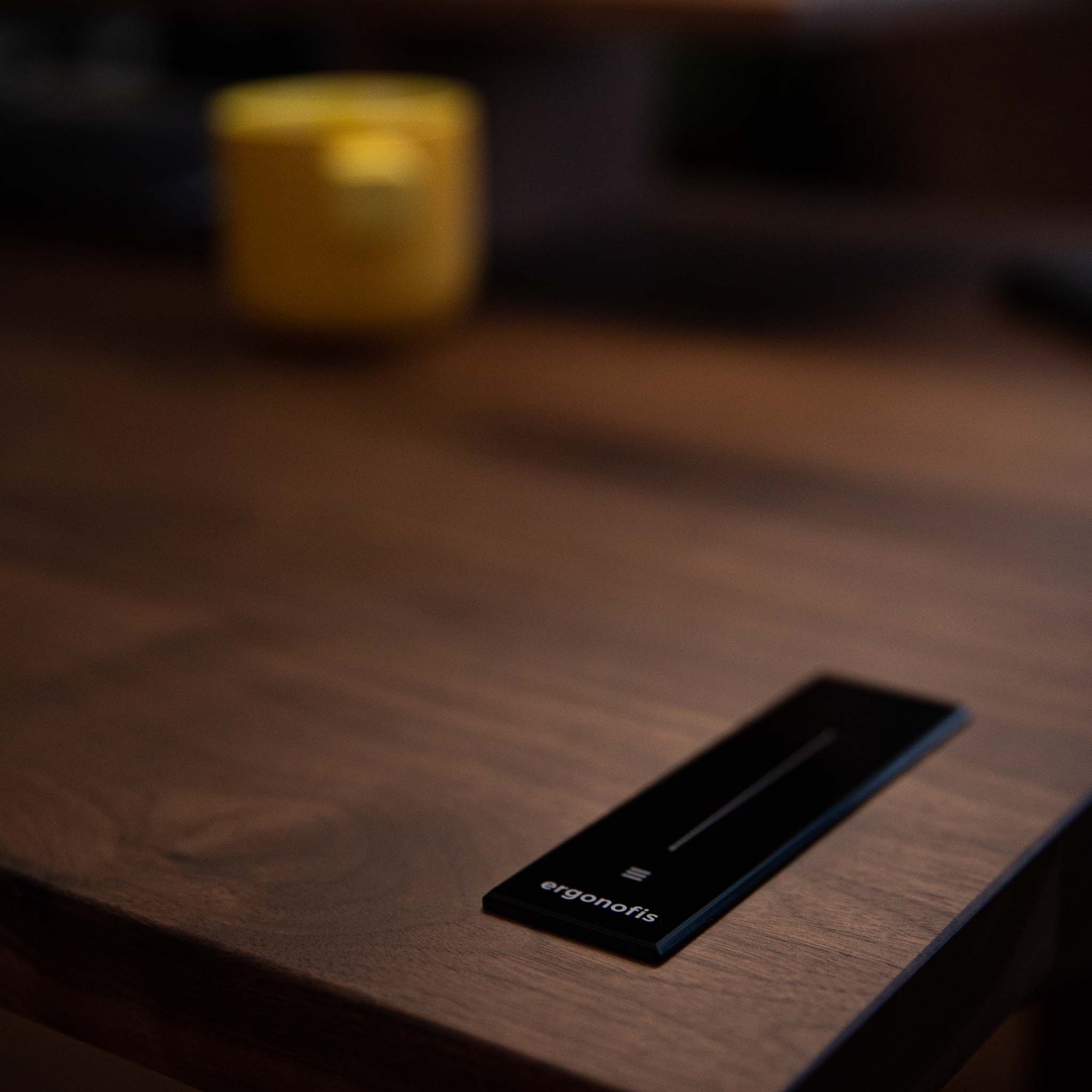 The Sway Standing Desk in Walnut - ergonofis