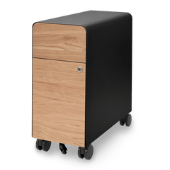 Tidy Filing Cabinet - Black-Cherrywood-No_Cushion - Noir-Cerisier-Sans_Coussin