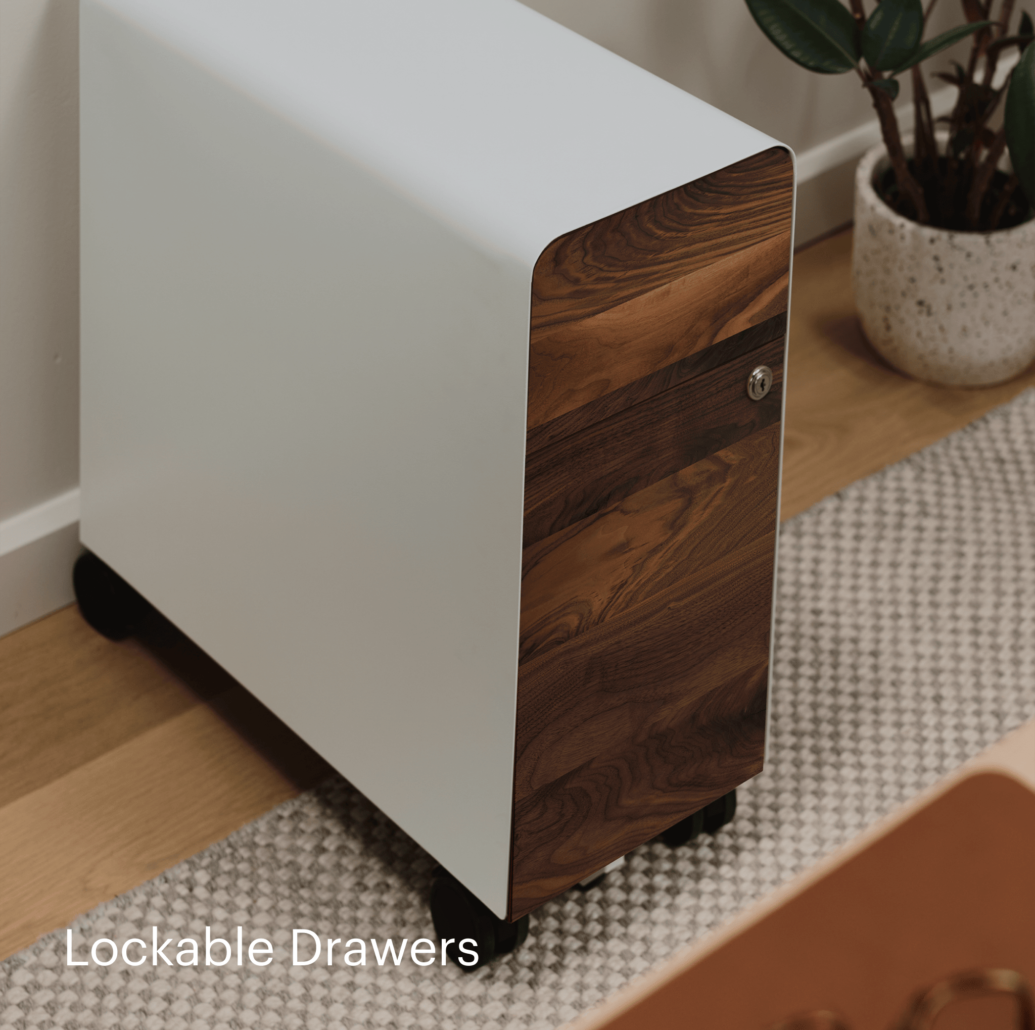 Tidy - White-Walnut - Blanc-Noyer - Black-Walnut - Noir-Noyer