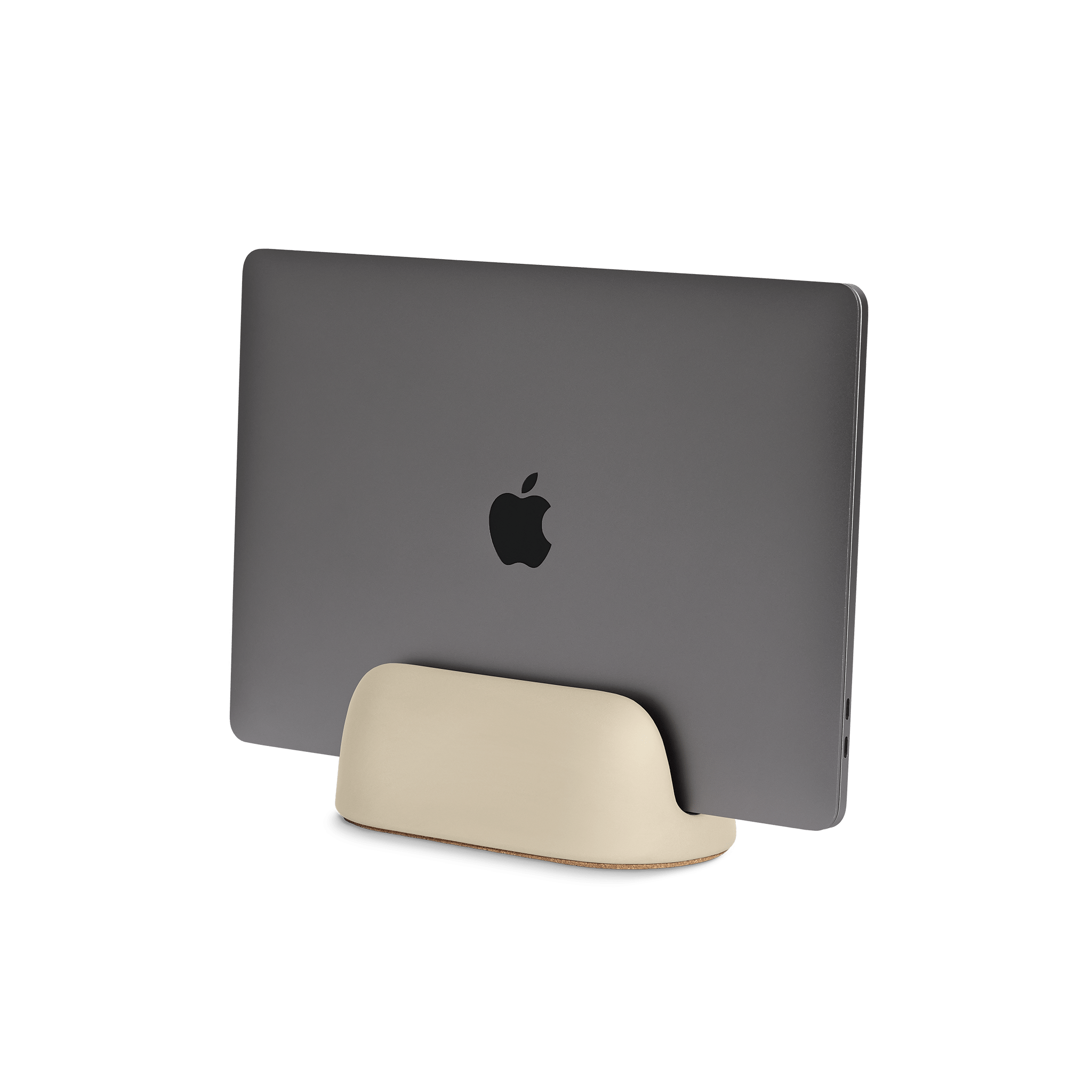 Vertical Laptop Dock - Sand - Sable