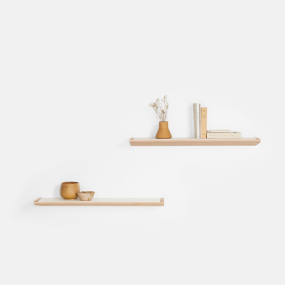 Ergonofis - Wall Shelf - White-Maple - Blanc-Érable