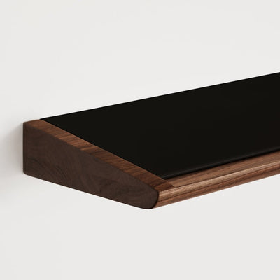 Ergonofis - Wall Shelf - Black-Walnut - Noir-Noyer - first-image