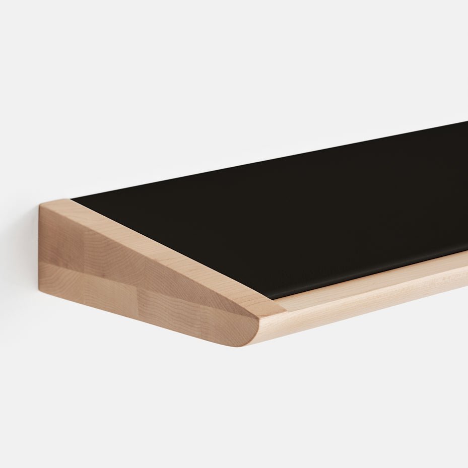 Ergonofis - Wall Shelf - Black-Maple - Noir-Érable