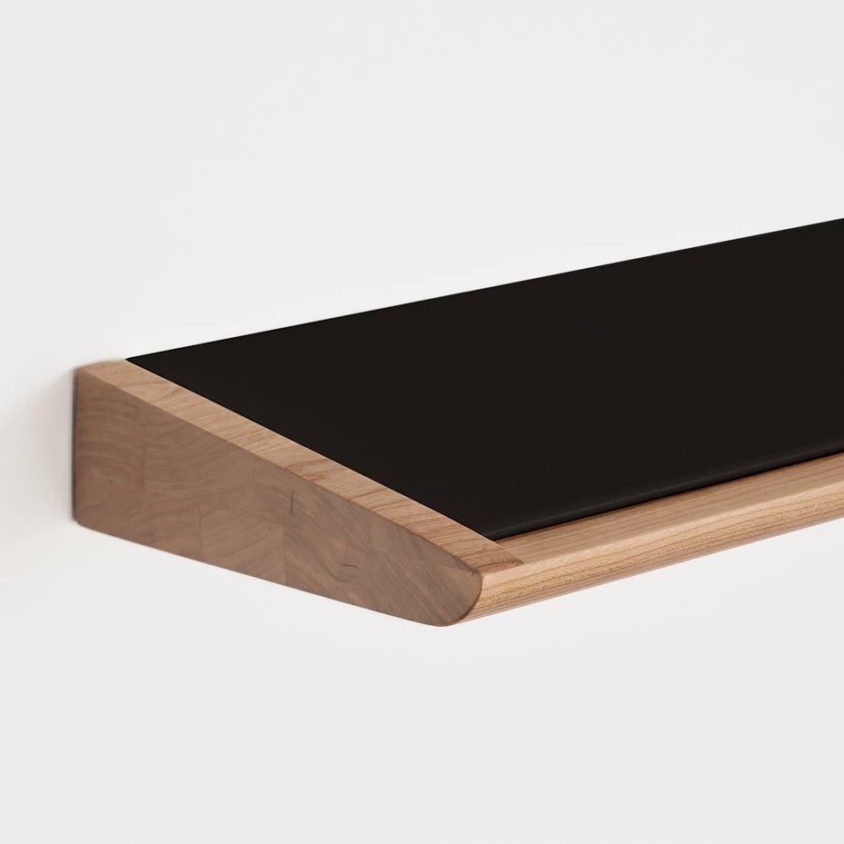 Ergonofis - Wall Shelf - Black-Cherrywood - Noir-Cerisier