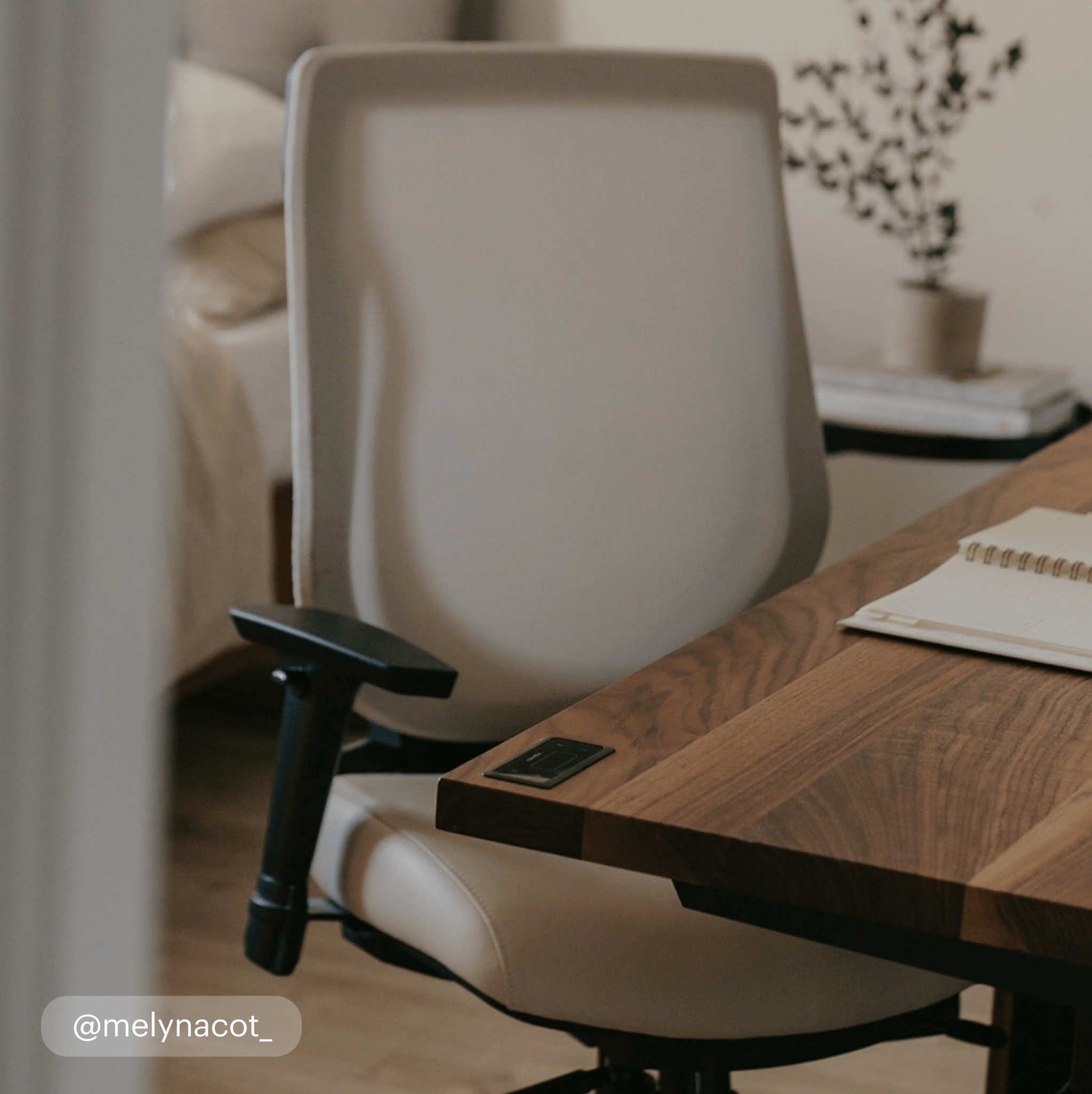 YouToo Ergonomic Chair - Black-Cream – Beige - Noir-Cream – Beige