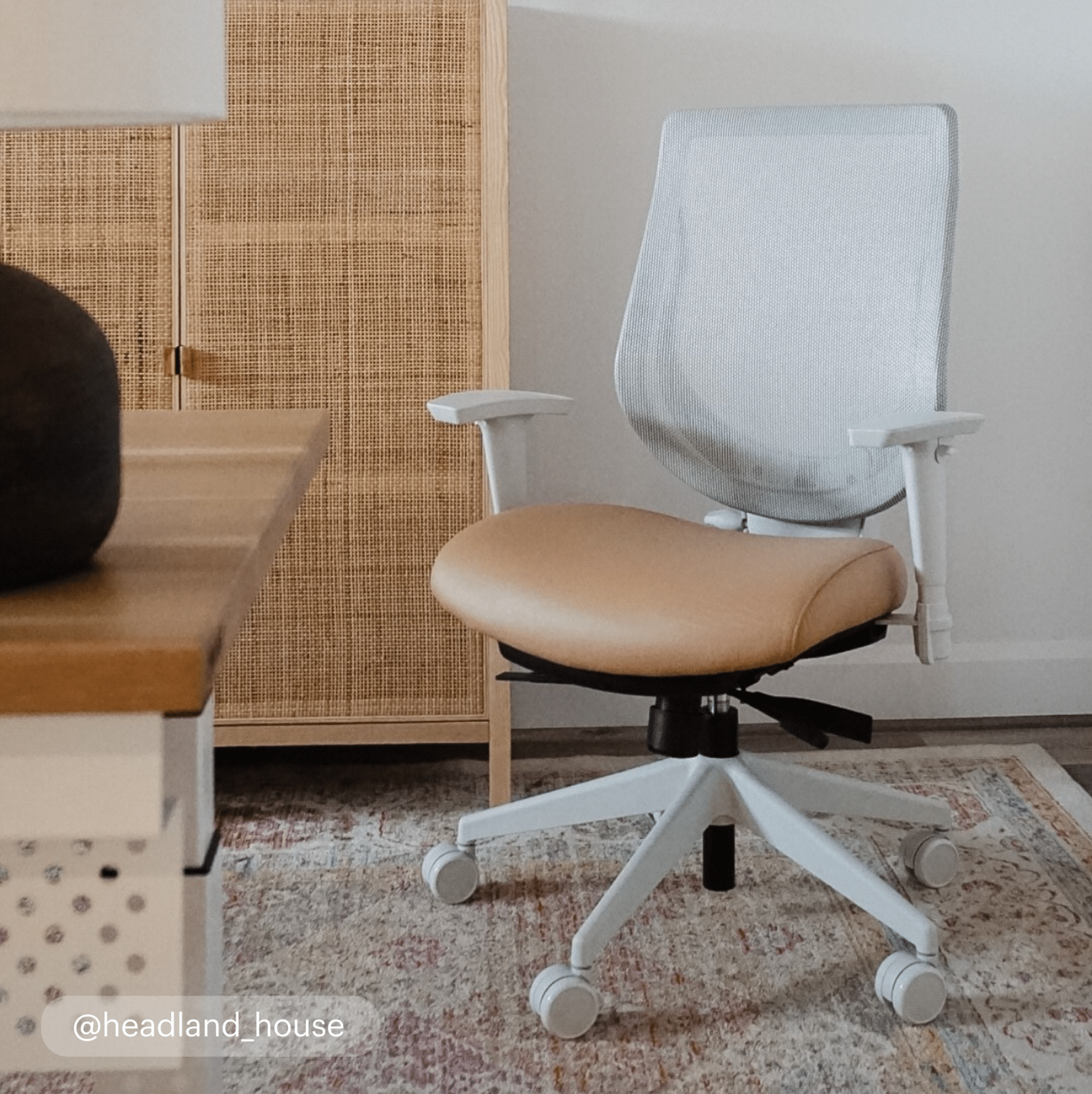 YouToo Ergonomic Chair - Ash-Smoke – Rust