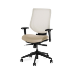 YouToo Ergonomic Chair - Black-Cream – Beige - Noir-Cream – Beige