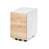Neat Filing Cabinet - Cabinet-Color-White/Front-Panels-Maple - Cabinet-Color-Blanc/Front-Panels-Érable