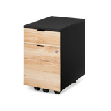 Neat Filing Cabinet - Cabinet-Color-Black/Front-Panels-Maple - Cabinet-Color-Noir/Front-Panels-Érable