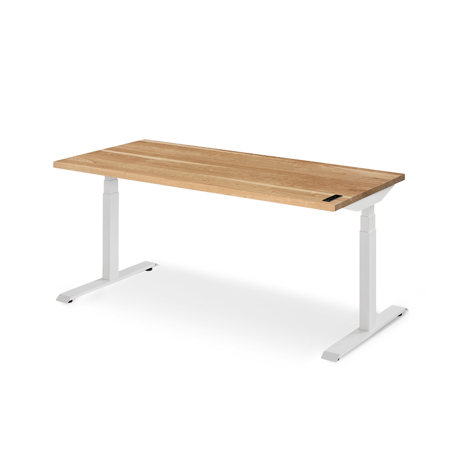 The Sway Standing Desk in Cherrywood - ergonofis