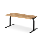 Almost Perfect Sway Desk - Cherrywood / Black