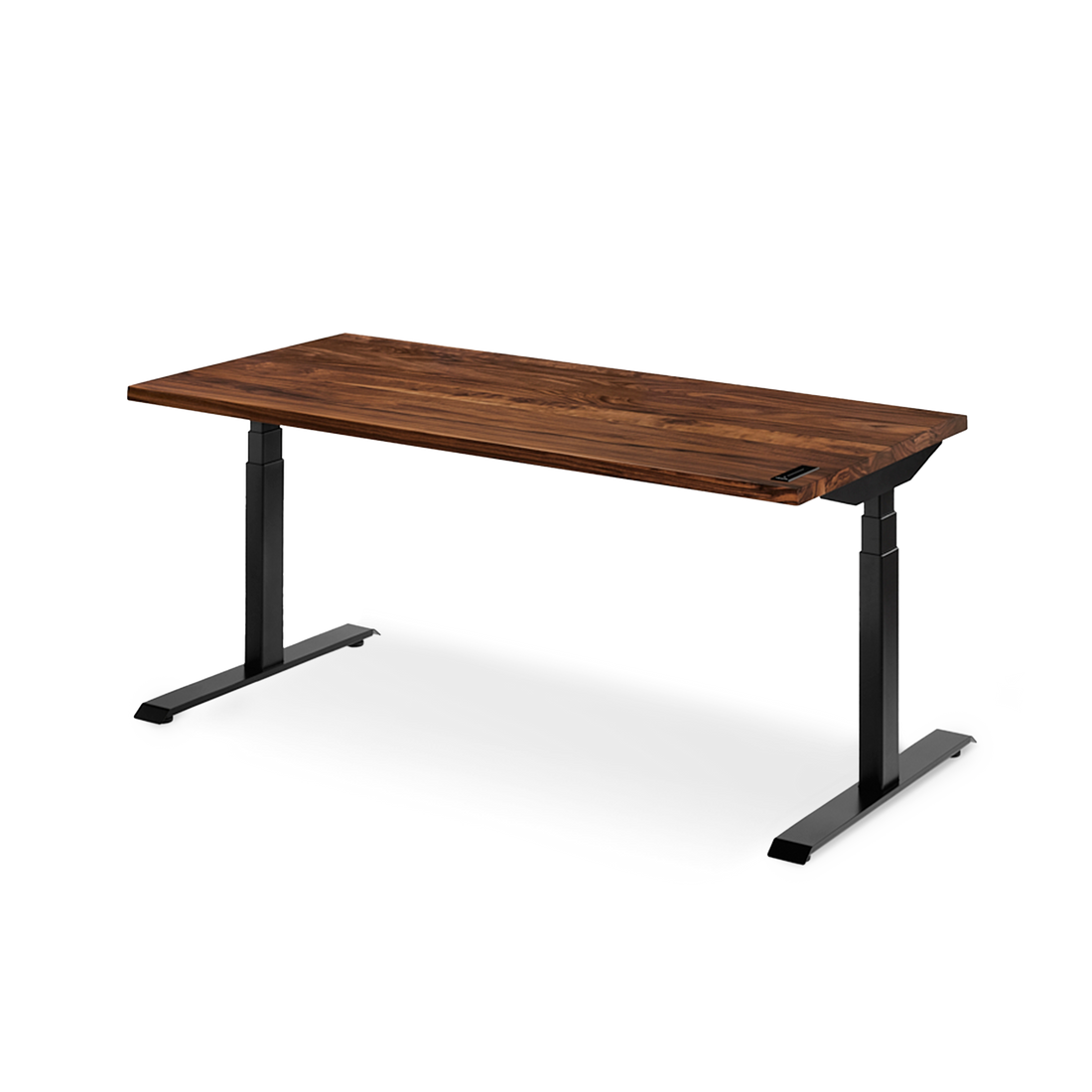 The Sway Standing Desk in Walnut - ergonofis
