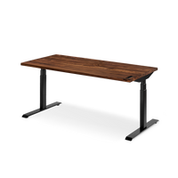 The Sway Standing Desk in Walnut - ergonofis