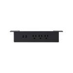 Almost Perfect Power bar outlet - Black/Under desk - Noire/Sous bureau