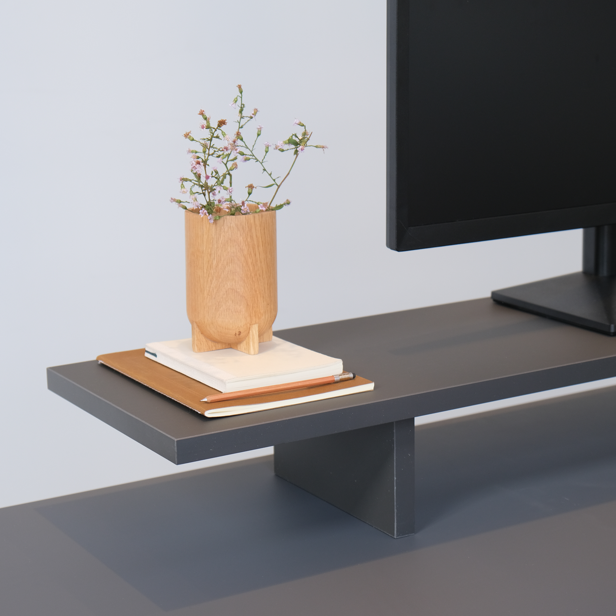 Desk Shelf - Graphite Grey - Ergonofis