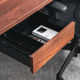 Desk Drawer - Black-Walnut - Noir-Noyer