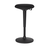 The Tilt Ergonomic Stool for Standing Desk in Black | Ergonofis